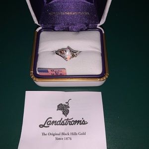 Black hills gold opal ring